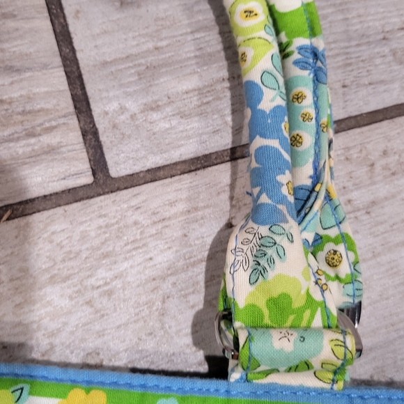 Vera Bradley slim Tote English Meadow double handle quilted retired - Picture 9 of 15